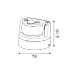 Detector de movimiento PIR 180º Superficie Inca - Imagen 2