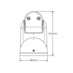 Detector de movimiento PIR 180º Superficie Proin - Imagen 2