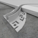 Perfil de Aluminio Plof - 2 Metros