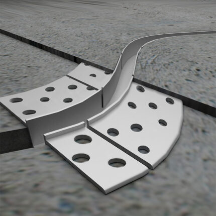 Perfil de Aluminio Muf - 2 Metros