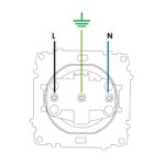 Enchufe Empotrable Tipo Schuko con USB  - PJ - Imagen 2