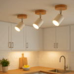 Lámpara de Techo Serie Wood 1 Focos GU10 - Imagen 5