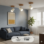 Lámpara de Techo Serie Wood 1 Focos GU10 - Imagen 7