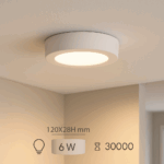 Panel de Superficie Serie Slim Circular 6W - Imagen 4