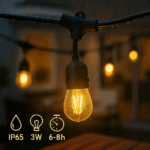 Guirnalda Led Solar de 10 bombillas 7,5M Exterior IP65 - Imagen 5