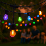 Guirnalda Led Solar de 10 bombillas 7,5M Exterior IP65 RGB - Imagen 6