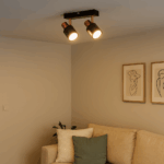 Lámpara de Techo Serie Gold 2 Focos GU10 - Imagen 5