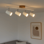 Lámpara de Techo Serie Wood 4 Focos GU10 - Imagen 6