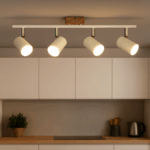 Lámpara de Techo Serie Wood 4 Focos GU10 - Imagen 8