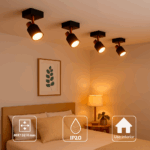 Lámpara de Techo Serie Gold 1 Focos GU10 - Imagen 4