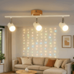 Lámpara de Techo Serie Wood 3 Focos GU10 - Imagen 4