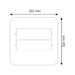 Chapa Adaptación de dos modulo Para Farol Villa - Imagen 2