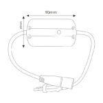 Controlador LED RGB Rozok 220V - DSC - Imagen 2