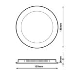 Downlight LED Circular Serie Advance 12W CCT - Imagen 2