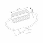 Controlador Neón LED RGB 220V 8.5W/m - Imagen 2