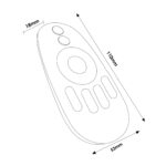 Mando RF para Controlador LED Monocolor+CCT 4 Zonas - Imagen 2