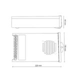 Fuente de alimentación para tiras LED 1000W 12VDC - Imagen 2
