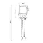 Controlador  para tiras led RGB+C/RGB+W - Imagen 3