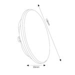 Bombilla LED PAR56 Serie Next 25W IP68 RGBW de dos cables para Piscina - Imagen 2