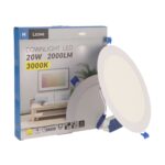 Panel LED Circular Serie Slim 20W - Imagen 3
