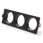 Aro Empotrable 3L para módulo Cobfix 10W