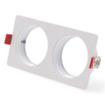 Aro Empotrable 2L para módulo Cobfix 10W