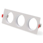 Aro Empotrable 3L para módulo Cobfix 10W