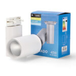 Foco LED para carril White Bernado 40W Monofásico - DSC - Imagen 3