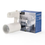 Foco LED para carril Blanco Berna 12W Monofásico - DSC - Imagen 3