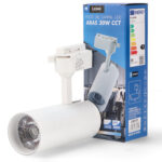 Foco LED para carril White Aras 30W Monofásico CCT - Imagen 3