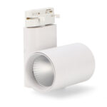 Foco LED para carril White Bernado 40W Monofásico - DSC