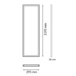 Panel Led de superficie Rectangular Serie Home 120X30 Cm 40W - Imagen 2