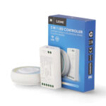 Controlador Regulador Monocolor+CCT 12/24V DC + Mando RF - Imagen 3