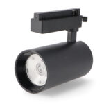 Foco Led Para Carril Fast Negro 30W Monofásico CCT