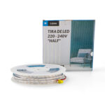 Tira de LED 220V SMD Half 6.5 mm 12W/m IP65 - 50 metros - DSC - Imagen 3