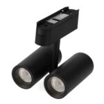 Foco LED Atlaf Serie 5mm 16W para carril magnético Negro 42V