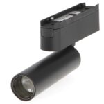 Foco LED Mildean Serie 5mm 7W para carril magnético Negro 42V