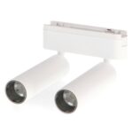 Foco LED Mildean Serie 5mm 14W para carril magnético Blanco 42V