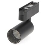 Foco LED Mildean Serie 5mm 12W para carril magnético Negro 42V