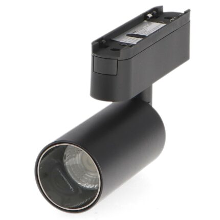 Foco LED Mildean Serie 5mm 12W para carril magnético Negro 42V