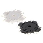 Unión en X Horizontal para Carril Magnético Serie 5mm