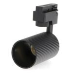 Foco portalámparas GU10 para carril Black Light Line Monofásico