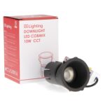 Foco Downlight LED orientable Black Cobmix 10W CCT - Imagen 3