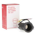Foco Downlight LED orientable Black Cobmix 7W CCT - Imagen 3