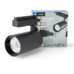 Foco Led Para Carril Fast Negro 30W Monofásico CCT - Imagen 3