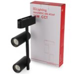 Foco LED Atlaf Serie 5mm 16W para carril magnético Negro 42V - Imagen 3