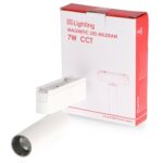 Foco LED Mildean Serie 5mm 7W para carril magnético Blanco 42V - Imagen 3