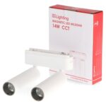 Foco LED Mildean Serie 5mm 14W para carril magnético Blanco 42V - Imagen 3