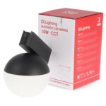 Foco LED Mends Serie 5mm 10W para carril magnético Negro 42V - Imagen 3