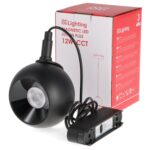 Foco LED Lution Plus Serie 5mm 12W para carril magnético Negro 42V - Imagen 3